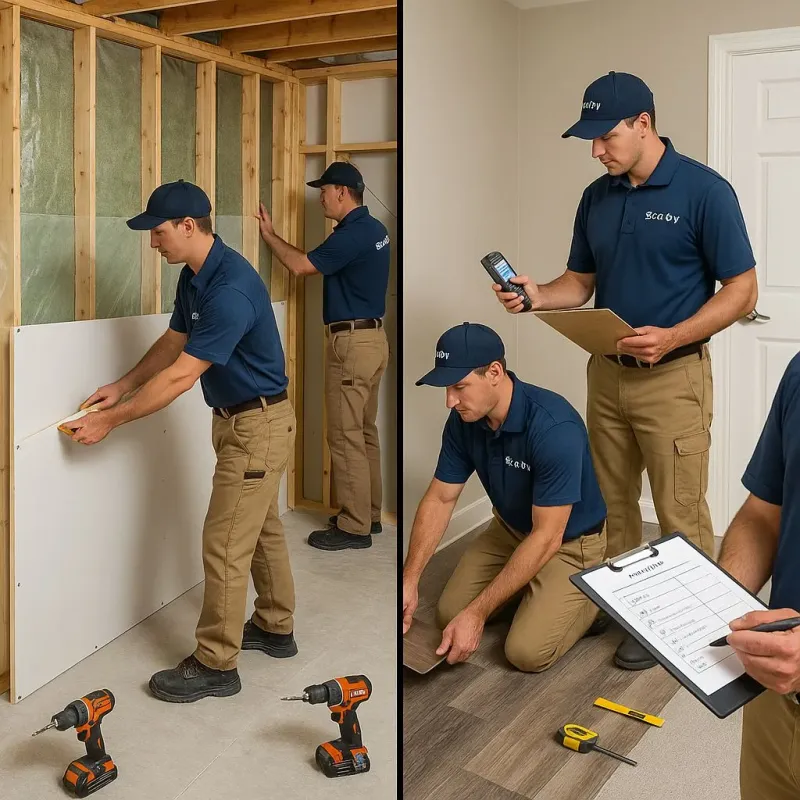 Repairs and Reconstruction process in Afton, MN
